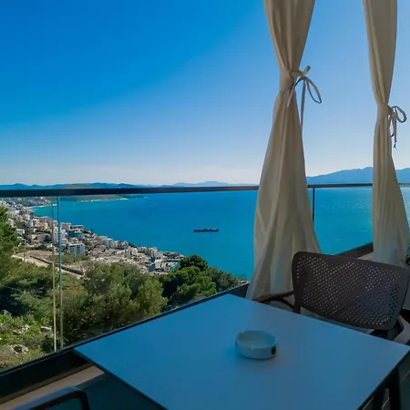 Sunset Shoreline - Sea View - Free Private Parking - Pool Hotel Saranda