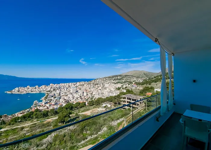 Отель Sunset Shoreline - Sea View - Free Private Parking - Pool Саранда