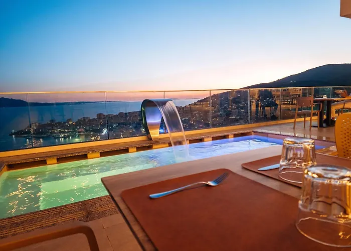 Sunset Shoreline - Sea View - Free Private Parking - Pool Саранда