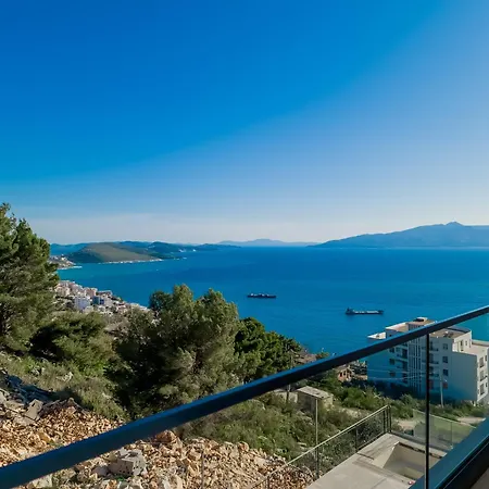 Sunset Shoreline - Sea View - Free Private Parking - Pool Sarande